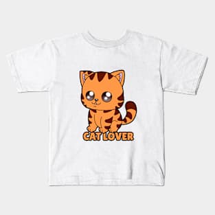 CARTOON CUTE CAT Kids T-Shirt